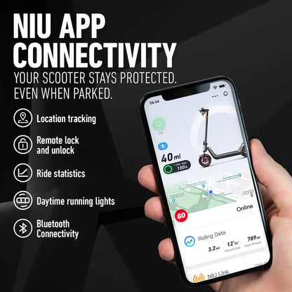 NIU KQi 300X Electric Scooter - Refurbished (Good) - Falcon Scooters