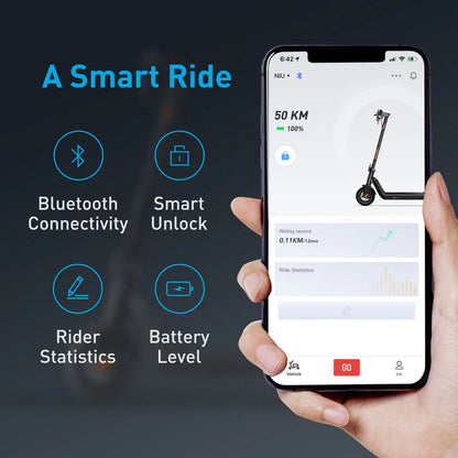 NIU KQi3 Pro Electric Kick Scooter - Refurbished (Good) - Falcon Scooters